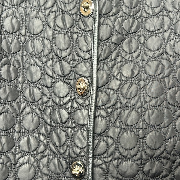 Vintage Coach Quilted CC Logo Jacket - Picture 4 of 7